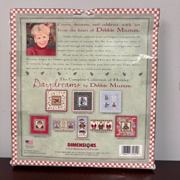 Dimensions Cross Stitch Daydreams Debbie Mumm Lot of (4) 72950 72753 73080 73020 - Picture 3 of 9